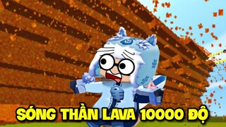 MEOWPEO CHẠY CHỐN KHỎI SÓNG THẦN LAVA 10000 ĐỘ THỬ THÁCH XÂY NHÀ VÀ CÁI KẾT TRONG MINI WORLD