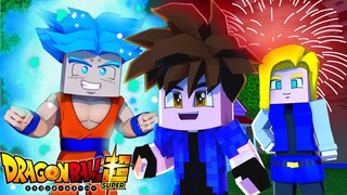 Minecraft - Who's Your Family? O FILHO DO KURIRIN SUPER SAIYAJIN BLUE ! DRAGON BALL SUPER