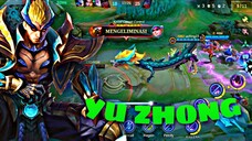 TOP BUILD TERBAIK YU ZHONG GAMEPLAY🗿- MOBILE LEGENDS