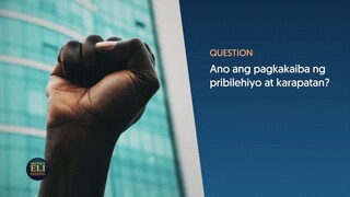 Ano ang pagkakaiba ng privilege at rights?