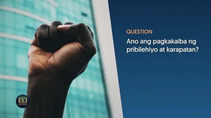 Ano ang pagkakaiba ng privilege at rights?