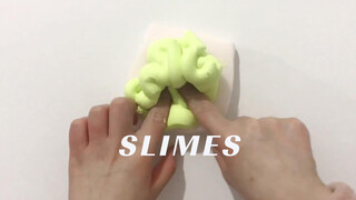 Slime trắng trộn với đất và bông kem sẽ trở thành cái gì?