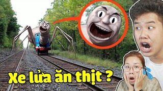 bqThanh và Ốc Gặp Xe Lửa Ma THOMAS THE TRAIN Rồi Chuyện Gì Đáng Sợ Đã Xảy Ra ?