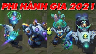 Xỉu up xỉu down với loạt skin Phi Hành Gia: Corki, Maokai, Rammus và Veigar✩ Biết Đâu Được