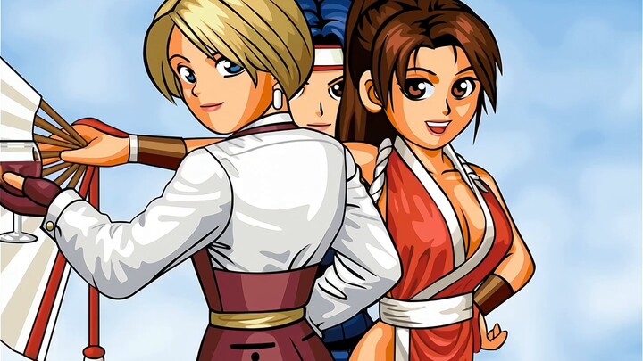 I watched TV! The King of Fighters opening animation redrawn in 1996