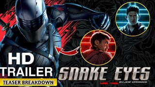 SNAKE EYES G.I. JOE ORIGINS , FILM LAGA TERBARU  IKO UWAIS - SNAKE EYES G.I. JOE ORIGINS BREAKDOWN