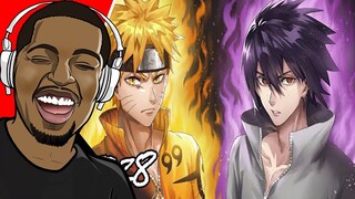 InternetCity REACTS to NARUTO & SASUKE RAP SONG "Hokage" by DizzyEight