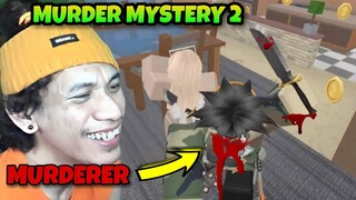 First Time Playing Murder Mystery 2 | Roblox Tagalog