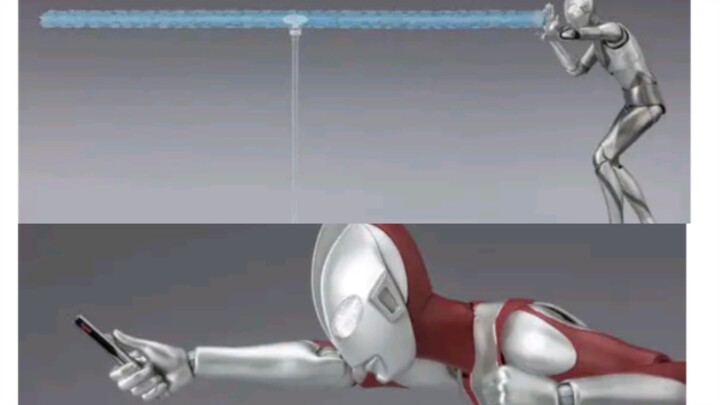 "SHF New Ultraman Debut Silver Ver" มีเอฟเฟกต์แสงยาวที่สุดในประวัติศาสตร์และการรวมกลุ่มก็สนุกเช่นกัน