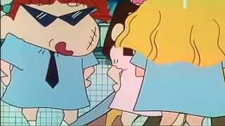 Restaurant waitress Shin-chan + male protagonist Kazama + female protagonist Masao + villain A Nini 