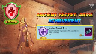 Easy Way To Complete Ancient Secret Arise Achievement In Pubg Mobile | Pubg Mobile 2.1 | Xuyen Do