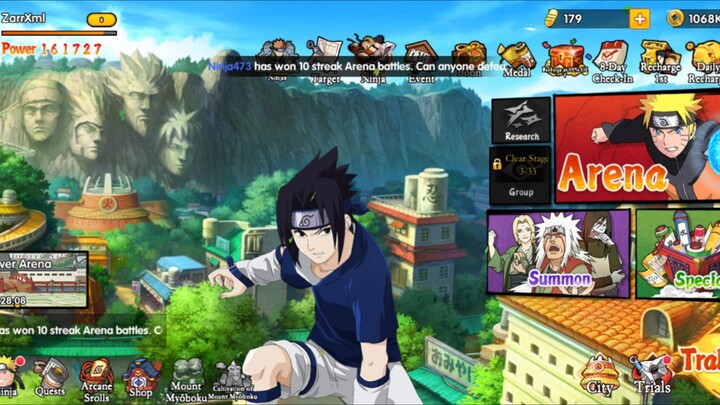 Review game Naruto terbaru lagi guys 🤩🔥🔥||Rasengan rivals Play store 📲😎