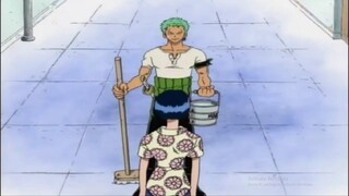 Momen Zoro Menjadi OB Angkatan Laut