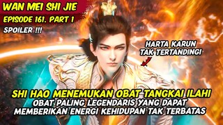 SHI HAO MENEMUKAN HARTA TANGKAI ILAHI ENERGI KEHIDUPAN TANPA BATAS | PERFECT WORLD | SPOILER 161