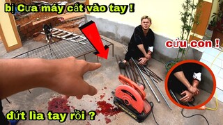 Ngọc TB - Nghịch Dại Bị Máy Cắt Cứa Gần Đứt Lìa Cánh Tay Khi Thực Hiện Clip Và Cái Kết | Troll