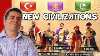 NEW CIVILIZATIONS ! Ottoman, Byzantium & Arabia empires ! Rise of Civilizations #42