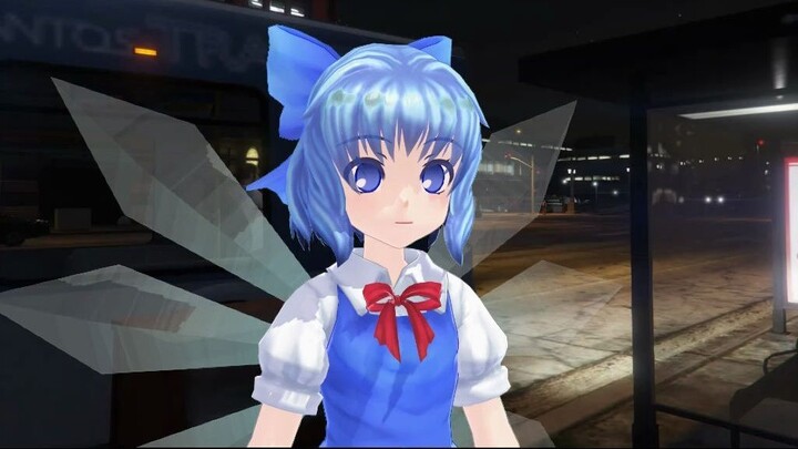 [โทโฮโปรเจกต์] คัทซีน Cirno จะพาทุกคนไปนั่งรถเมล์