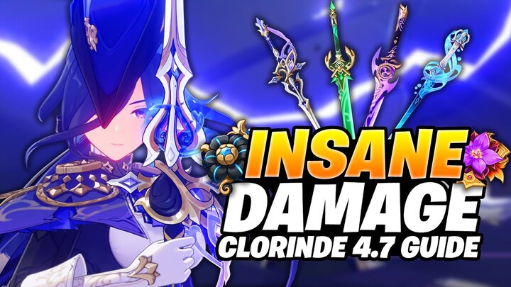 CLORINDE IS CRAZY! Clorinde Build & Guide | Best Artifacts, Weapons & Teams | Genshin Impact 4.7