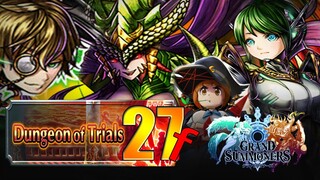 Dungeon Of Trials 27f | ft. Aesis | Grand Summoners