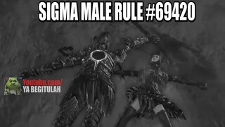 Sigma Male Rule #69420