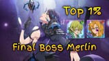 Top 1% F2P Final Boss Merlin Gameplay  - Seven Deadly Sins: Grand Cross