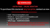 Justin Marc – Online Seduction
