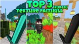 Top 3 Texture Faithfull Nether Update 128x! Cocok Untuk Survival | MCPE 1.16 | NO LAGH FPS BOOST