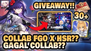 HONKAI STAR RAIL COLLAB FGO??! Yah Gagal Collab?? 🤔 +GIVEAWAY!! | Honkai: Star Rail