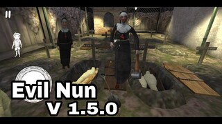 EVIL NUN Horror game New update v 1.5.0 full gameplay