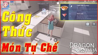 DRAGON RAJA VN: #1 Công Thức Nấu 2 Món Tự Chế ( Pink Lady & Canh Nấm Cà Chua )