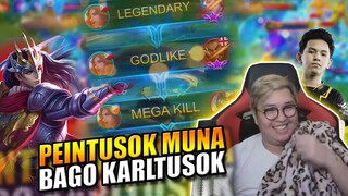 PEINTUSOK MUNA BAGO MAGKARON NG KARLTUSOK!!