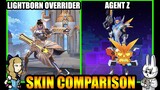 GRANGER AGENT Z EPIC SKIN EFFECTS VS. LIGHTBORN OVERRIDER - MLBB SKIN COMPARISON SERIES