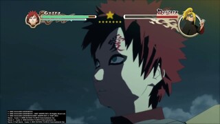 NARUTO: Ultimate Ninja STORM 2 - Gaara vs Deidara