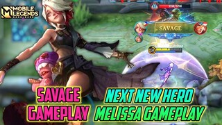 Melissa Mobile Legends , New Hero Melissa Savage Gameplay - Mobile Legends Bang Bang