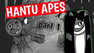 KUNTI NGESOT serial hantu apes part 1 - FT @Kartun Bali Saje