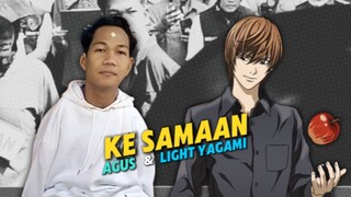 Kang manipulator‼️beliau bukan sembarang beliau‼️ini dia kemiripan antara agus dan light yagami