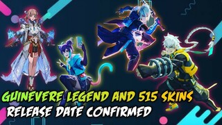 Guinevere Legend Skin Release Date And 515 Skins Release Date Mobile Legends || MLBB