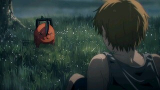 Chainsaw Man | Denji Meet Pochita For The First Time Season 1 Episode 1