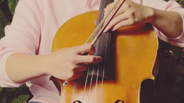 "ROSÉ Gone" was covered by a woman with cello