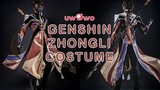 Uwowo Game Genshin Impact Geo Archon Morax Zhongli Cosplay Costume