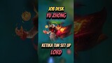 Job desk yu zhong ketika tim set up lord #mlbb #mobilelegends #mlbbcreatorcamp