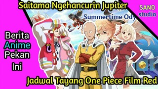 [News] Jadwal One Piece Film Red, Lycoris Recoil Anime Terbaik, One Punch Man Chapter168, Game 4no😱