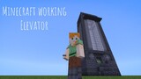 How to make  "Working" Minecraft elevator