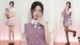 【竖屏】爱你~❤jk在家跳舞！【宫本绘】