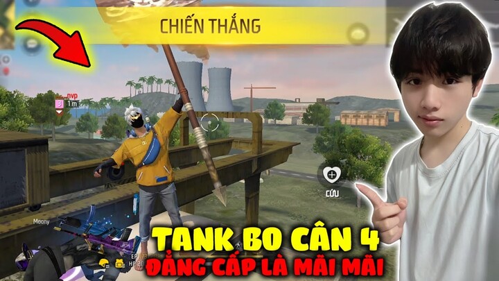 FREE FIRE | THỬ THÁCH TANK BO MỚI TRONG RANK TỬ CHIẾN OB38, SUPI CÂN 4 CỰC ĐỈNH GÁNH TEAM CÒNG LƯNG