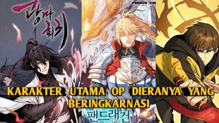 Manhwa dengan Karakter Utama (MC) Overpower yang Bereinkarnasi