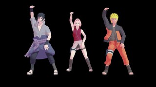 Chocolate Cream【NARUTO MMD】Team 7 NARUTO*SASUKE*SAKURA