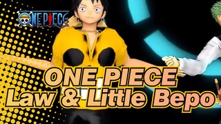 ONE PIECE | [MMD] Kebohongan dan Boneka Law dan Little Bepo