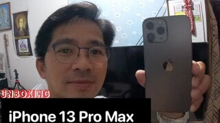 Unboxing IPHONE 13 PRO MAX