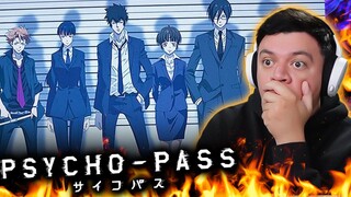 Reacting to All PSYCHO PASS Openings & Endings for the FIRST TIME